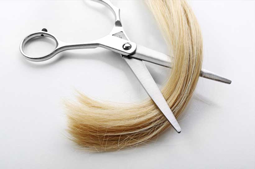 tijeras de corte de pelo
